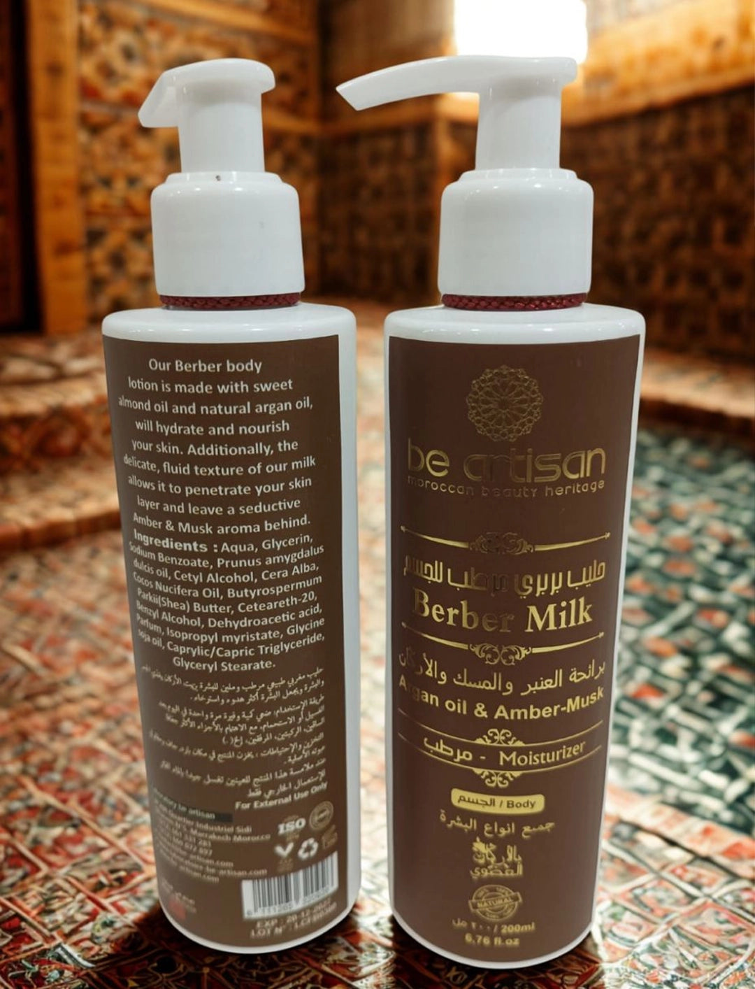 Amber Musk Body Milk Lotion