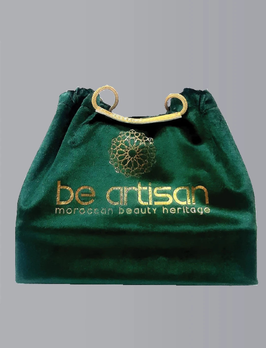 Handmade Velvet Gift Bag Green
