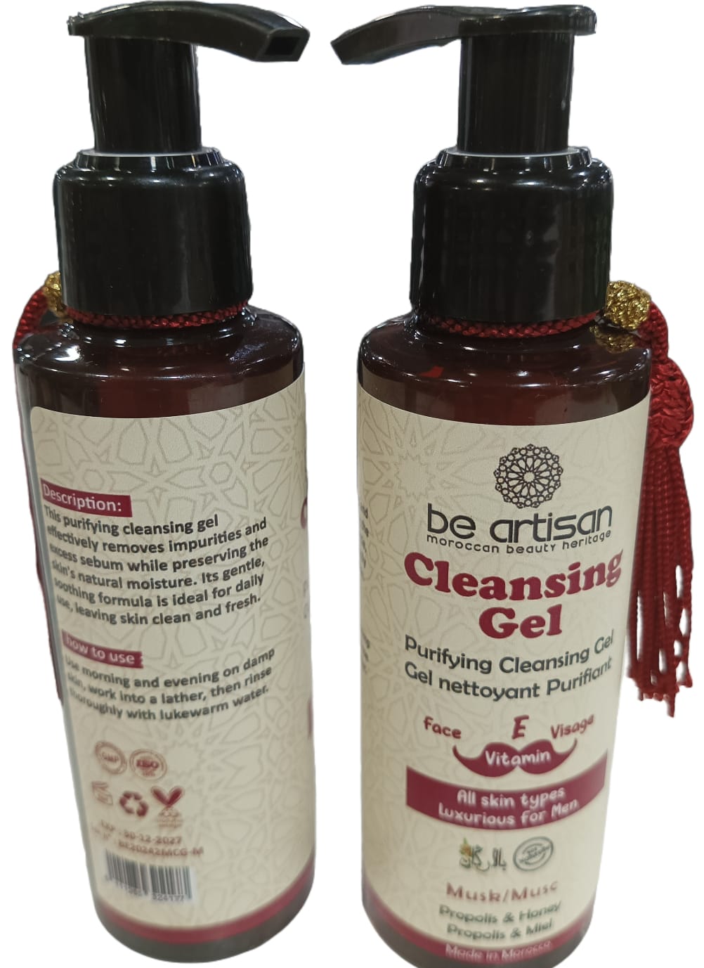 Men's Face Wash. Musk & Vit E