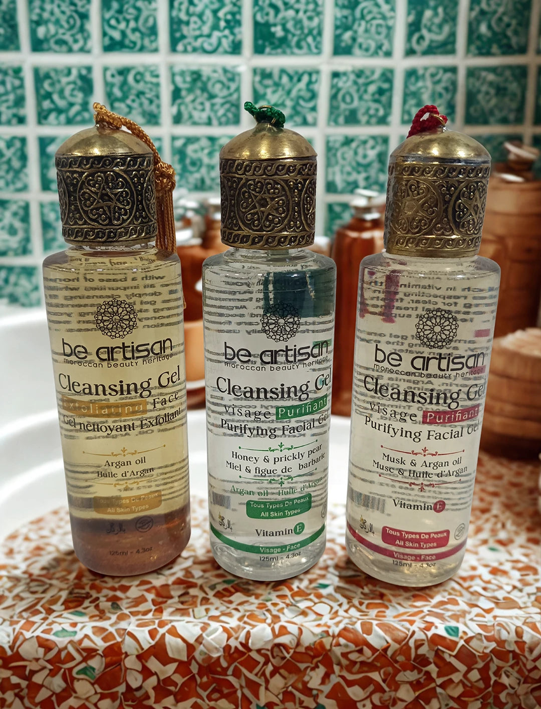 Exfoliating Facial Gel Argan Oil