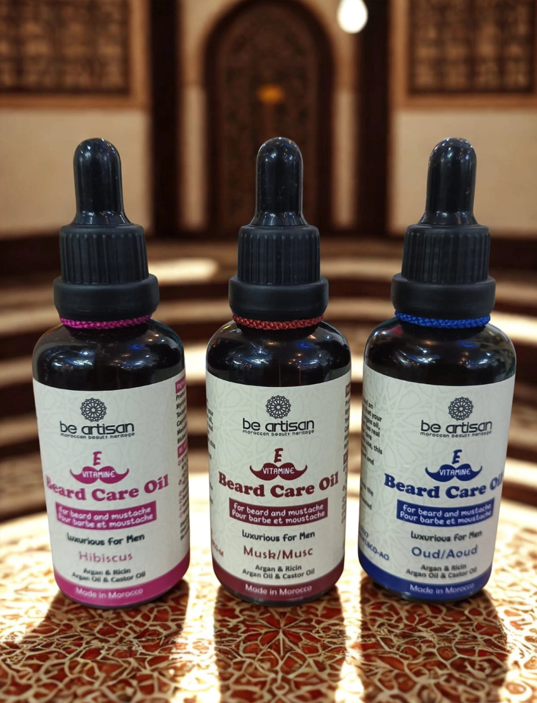 Beard Oil. Argan & Hibiscus