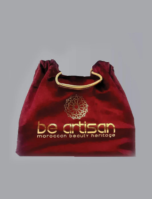 Handmade Velvet Gift Bag Red
