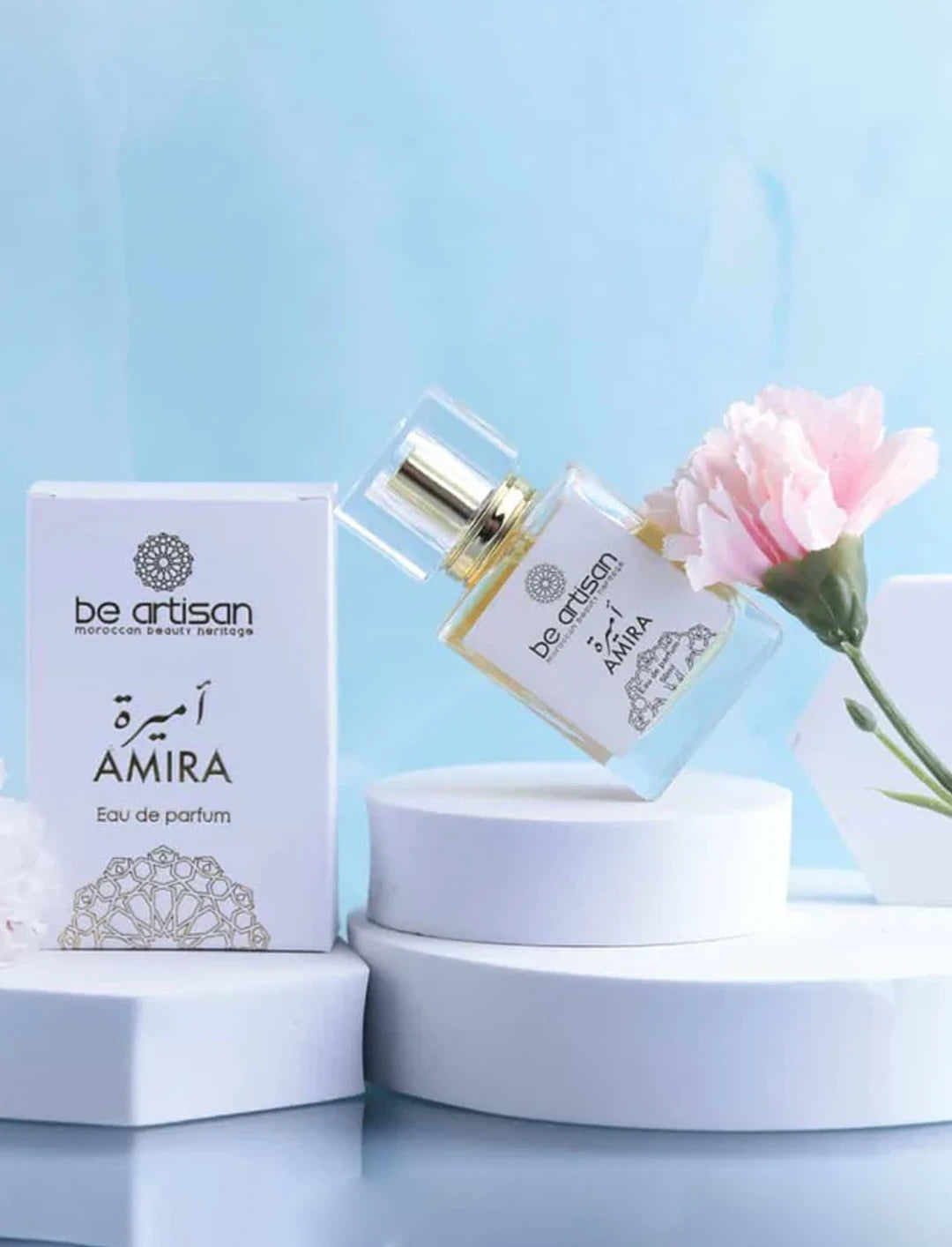 Perfume Amira. Floral & Warm Elegance.