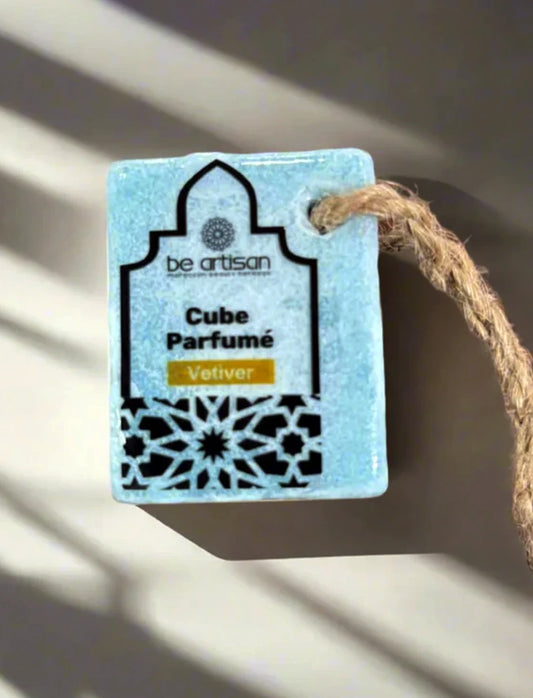 Solid Vetiver Cube by Be Artisan