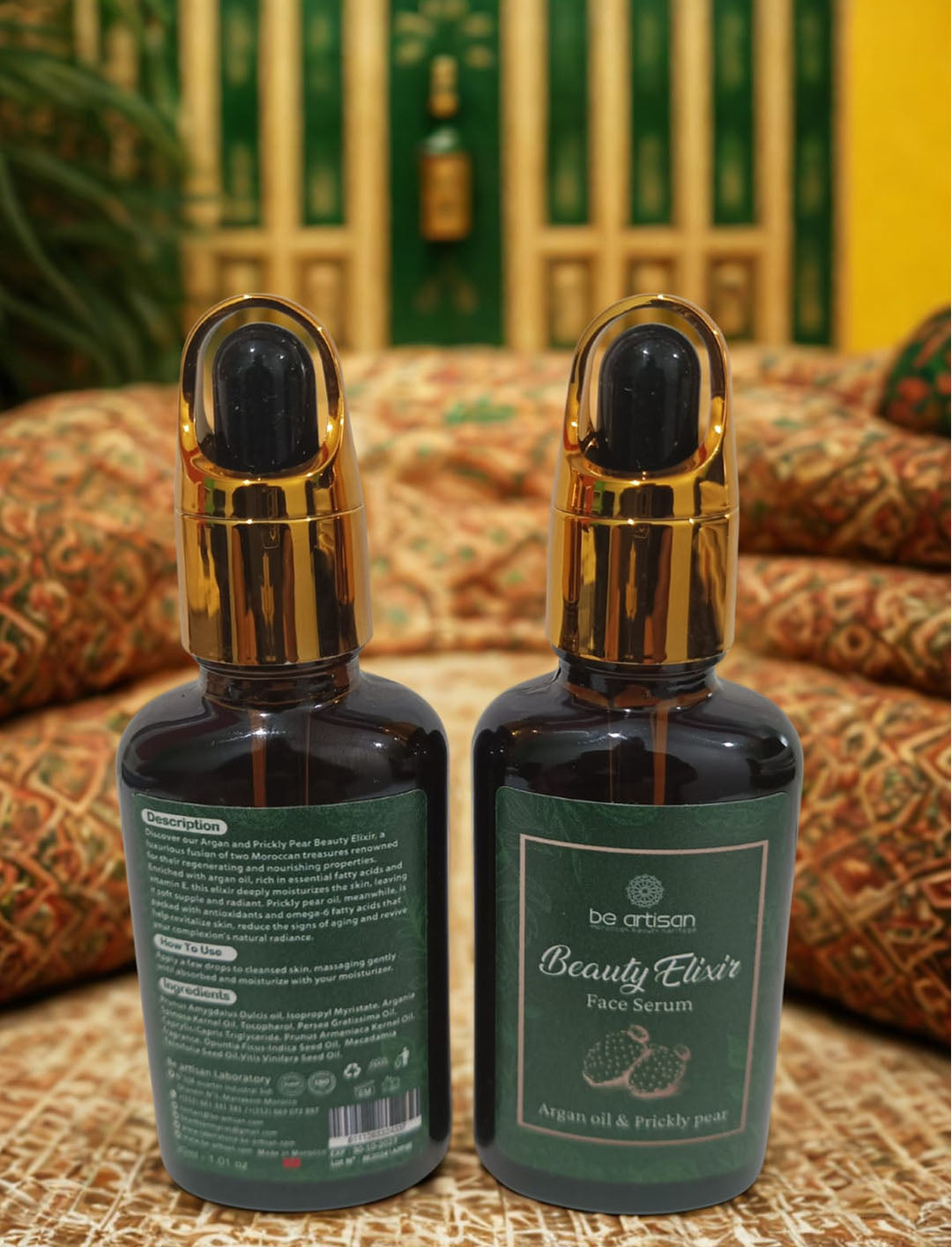 Face Serum. Beauty Elixir. Prickly Pear & Argan Oil