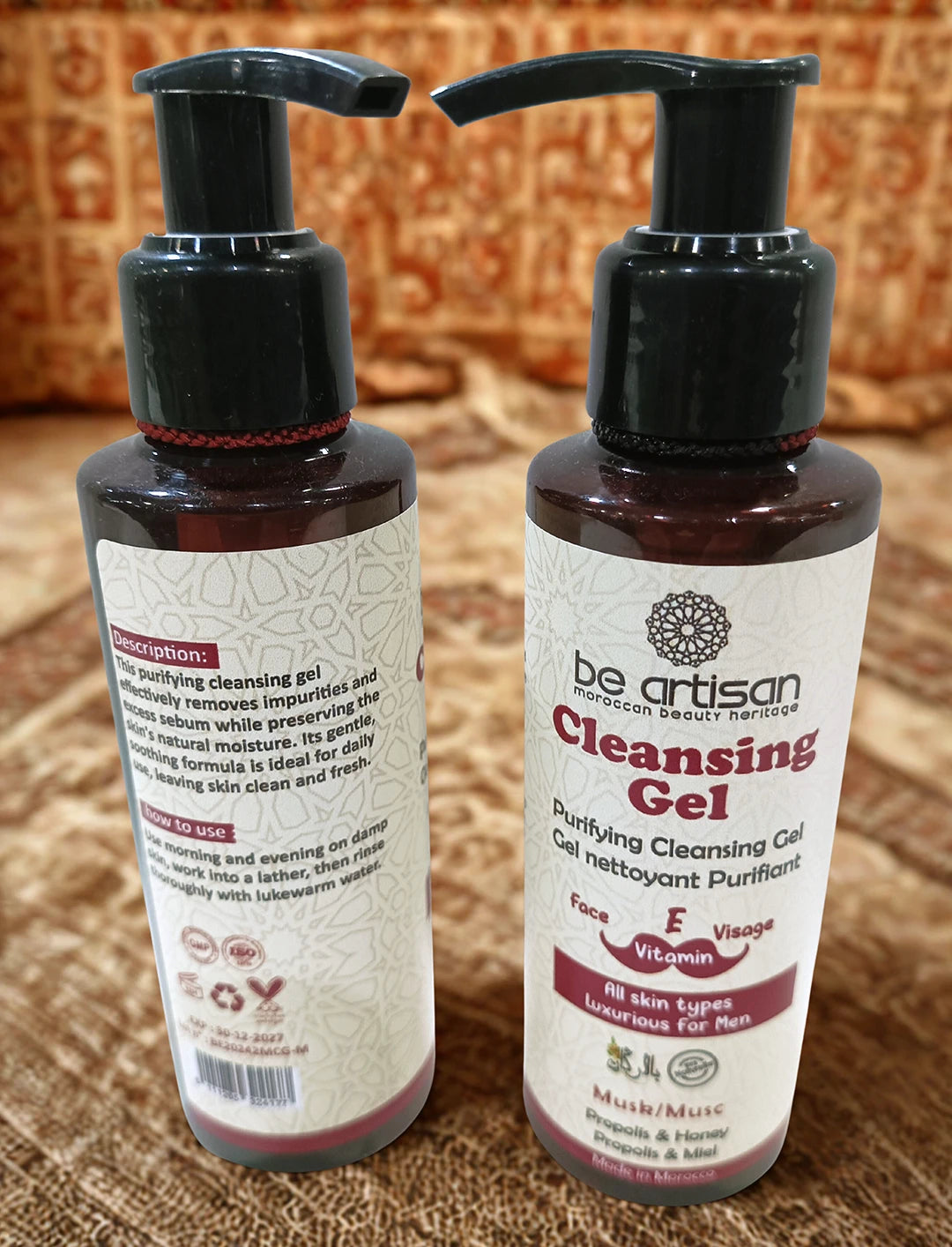 Men's Face Wash. Musk & Vit E