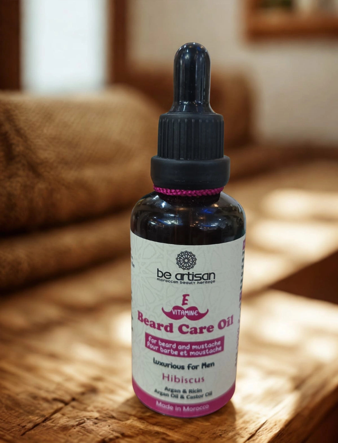 Beard Oil. Argan & Hibiscus