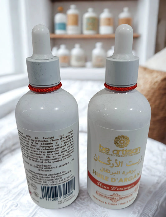 Argan Oil Flavoured with Orange Blossom. 100ml