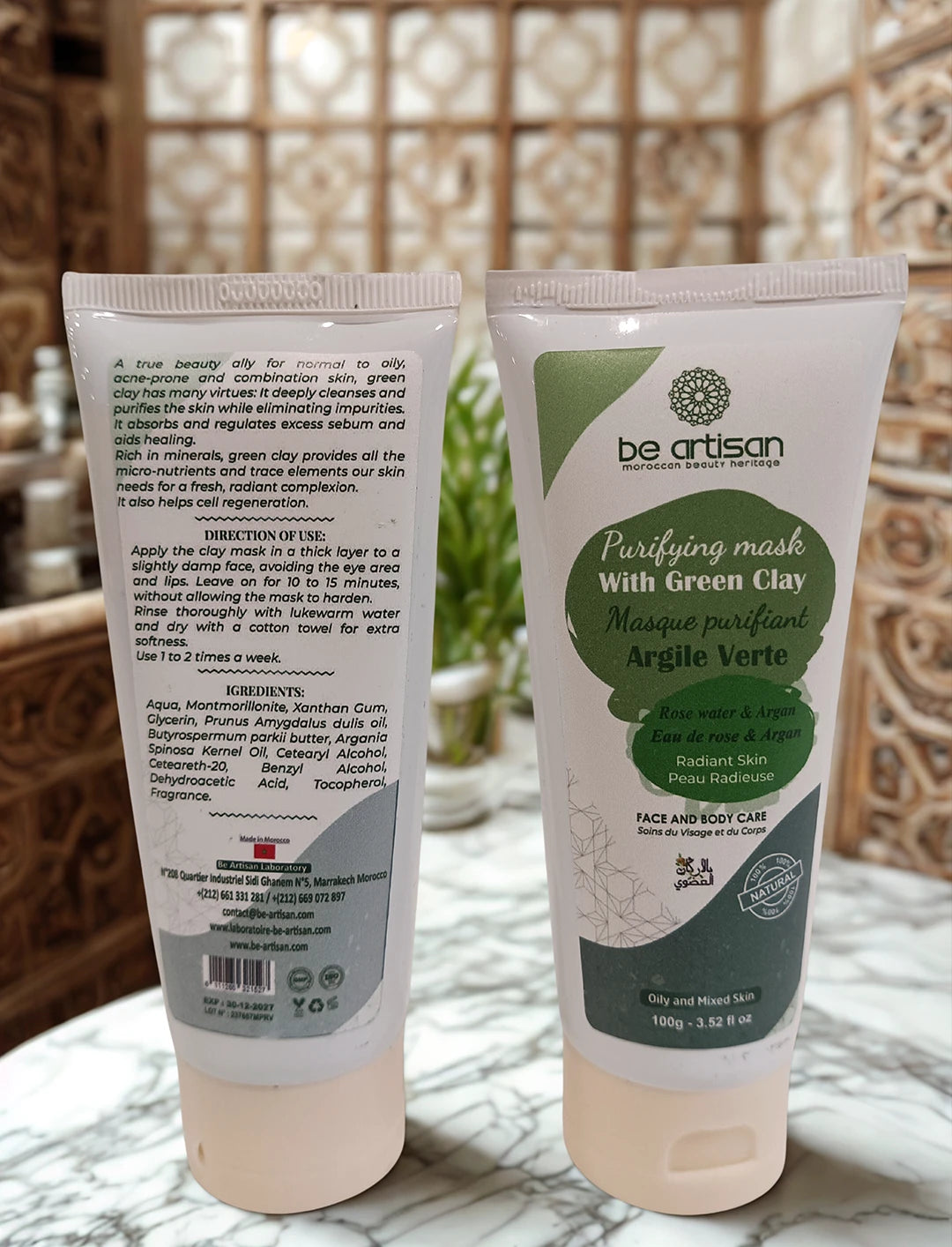 Purifying Face Mask Green Clay 100ml