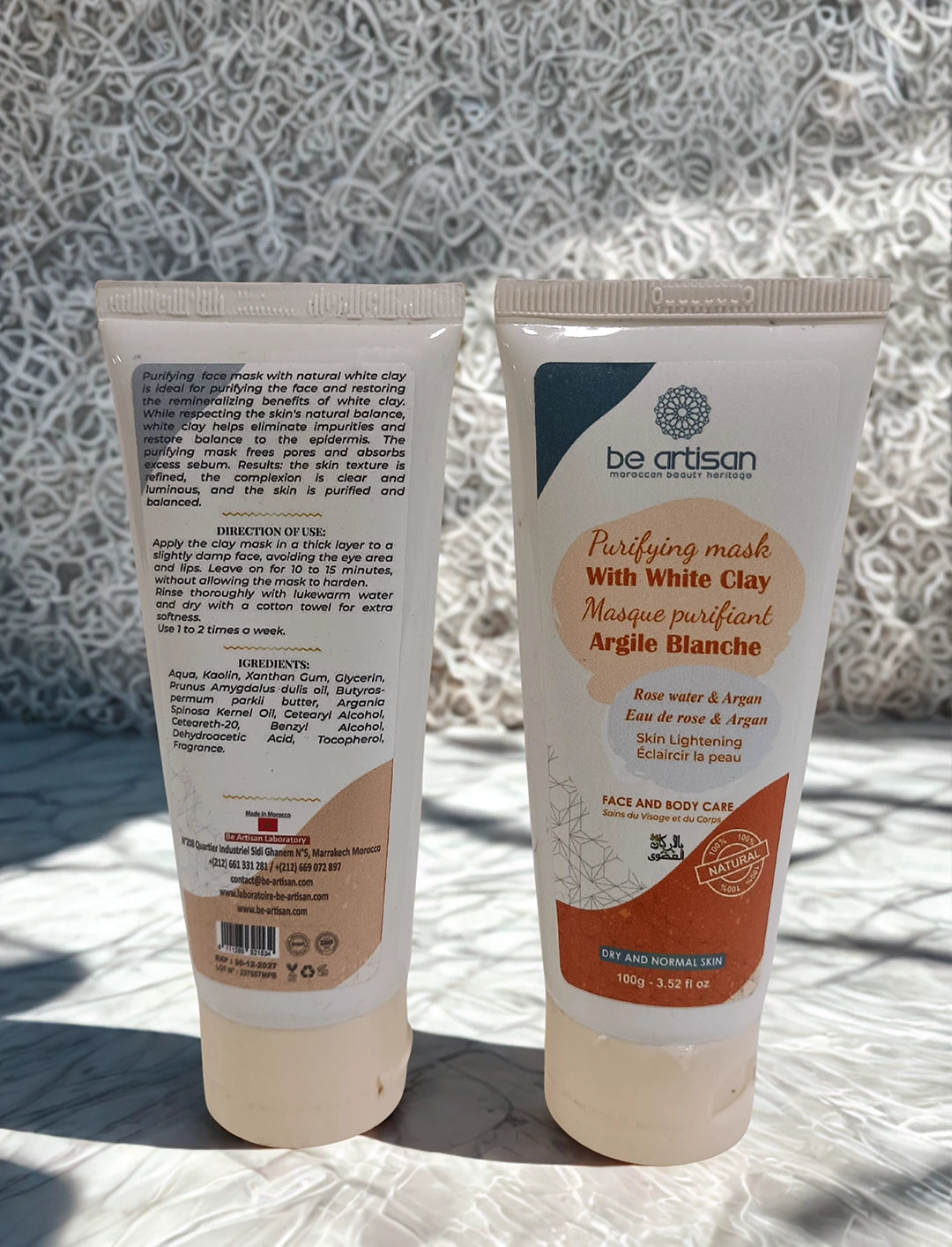 Purifying Face Mask White Clay 100ml