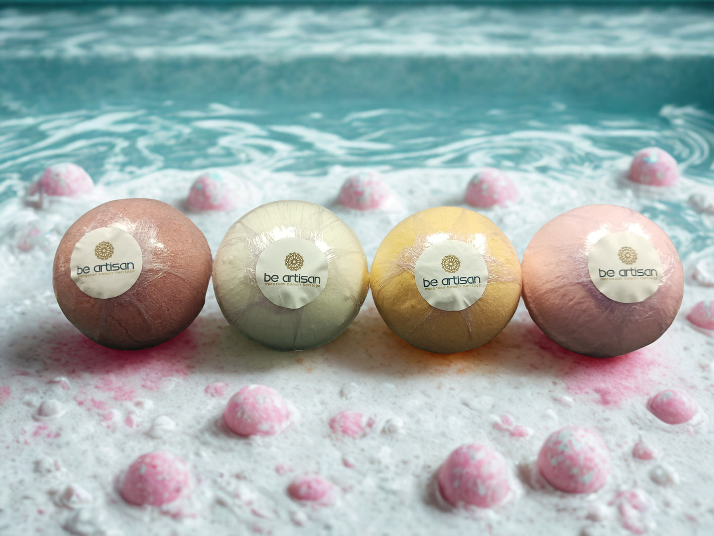 Bath Bombs. Set of 4