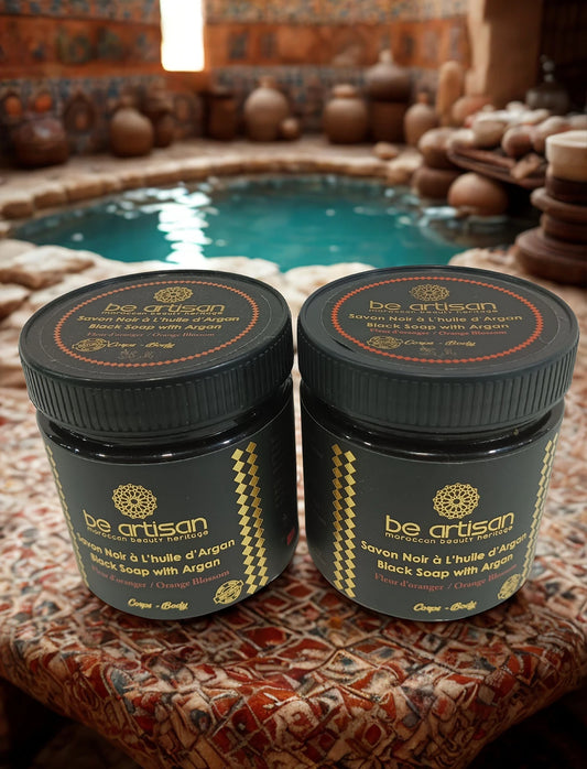 Black Soap Argan & Orange Blossom